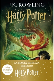Cover of Harry Potter y la cámara secreta (Harry Potter [edición con la portada ilustrada por Johnny Duddle] 2)