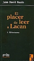 Coberta de El placer de leer a Lacan