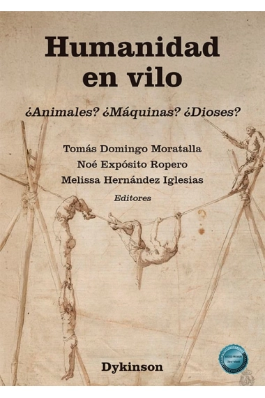 Coberta de Humanidad en vilo. ¿Animales? ¿máquinas? ¿dioses? — Varios autores