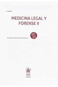 Cubierta de Medicina Legal y Forense II 2ª Edición 2018