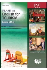 Coberta de Flash on english for tourism. Second Edition
