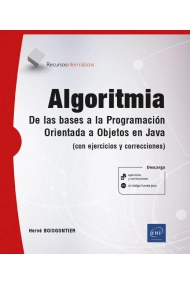 Cover von Recursos informáticos Algoritmia. De las bases a la programación