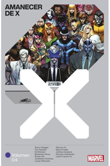 Cubierta de Marvel premiere amanecer de x 4 — VV. AA.