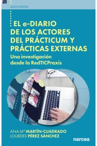 Cubierta de El e-diario de los actores del prácticum y prácticas externas