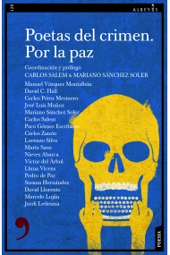 Cubierta de Poetas del crimen. Por la paz