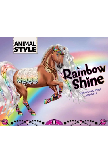 Cubierta de Rainbow Shine