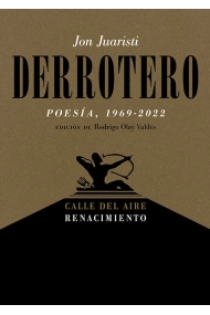 Cubierta de Derrotero (Poesía, 1969-2022)