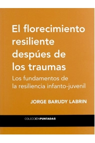 Coberta de El florecimiento resiliente después de los traumas