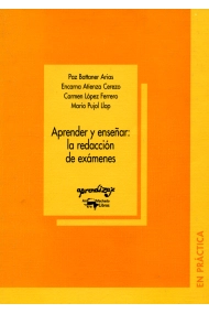 Cubierta de Aprender y enseñar: la redacción de exámenes