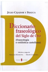 Cover von Diccionario fraseológico del Siglo de Oro