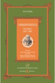 Cubierta de Correspondencia. Volumen I. (1847-1861)                                          .