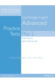 Cubierta de Cambridge Advanced Volume 2 Practice Tests Plus New Edition Students' Book without Key