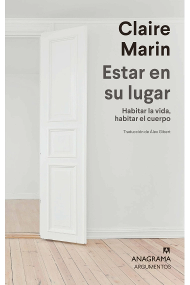 Cubierta de Estar en su lugar — Claire Marin