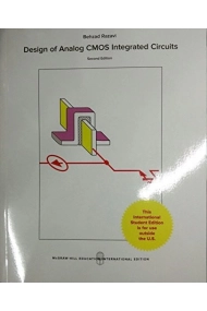 Cover of Design of Analog CMOS Integrated Circuits