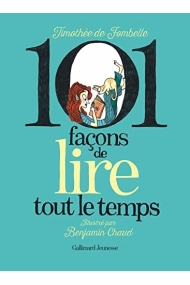 Cubierta de 101 façons de lire tout le temps