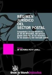 Cubierta de Régimen jurídico del sector postal