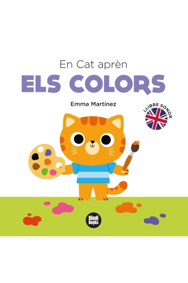 Cubierta de En Cat aprèn els colors — Emma MARTINEZ ROSELLO