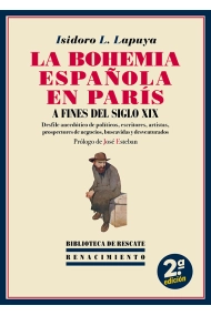 Cubierta de La Bohemia española en París a fines del siglo XIX