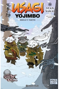 Cubierta de Usagi Yojimbo: Hielo y nieve