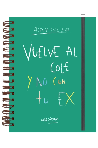 Coberta de Agenda escolar semanal 2026-2027 La de Girona — La De Girona