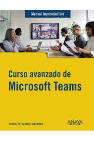 Cubierta de Curso avanzado de Microsoft Teams