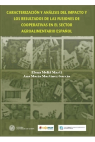 Cover von Caracterización y análisis del impacto y los resultados de las fusiones de cooperativas en el sector agroalimentario español
