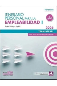 Cover of ITINERARIO PERSONAL PARA LA EMPLEABILIDAD I EDICION 2026
