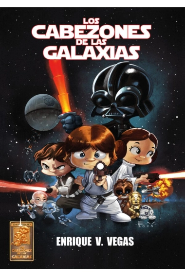 Cubierta de LOS CABEZONES DE LA GALAXIA Integral — Enrique V. Vegas