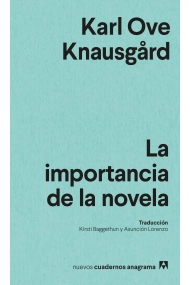 Coberta de La importancia de la novela