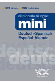 Cubierta de Diccionario Mini Deutsch-Spanisch  / Español-Alemán
