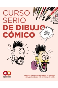 Coberta de Curso serio de dibujo cómico