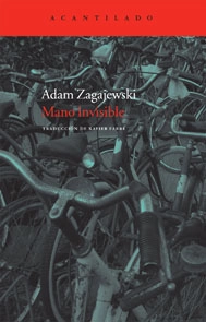 Cubierta de Mano invisible — Adam Zagajewski