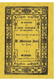 Cubierta de El Doncel de Don Enrique el Doliente (Tomo 1)