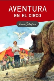 Cubierta de Enid Blyton. Aventura en el circo