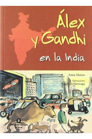 Cubierta de ÁLEX Y GANDHI EN LA INDIA
