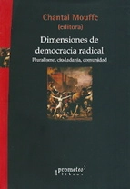 Cubierta de Dimensiones de democracia radical. Pluralismo, ciudadanía, comunidad