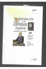 Coberta de Introducción a la literatura española a través de los textos III