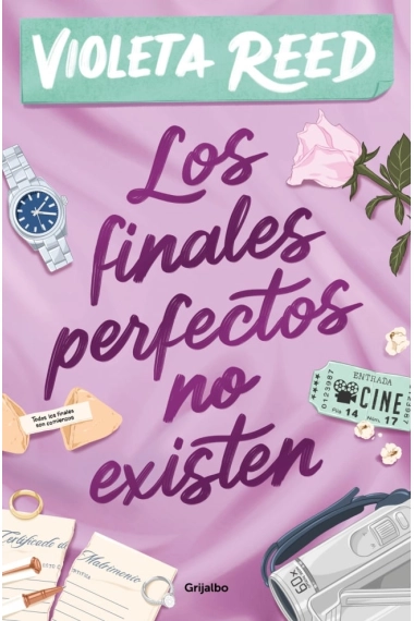 Coberta de Los finales perfectos no existen — Violeta Reed