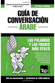 Cover of Guía de Conversación Español-Árabe y diccionario conciso de 1500 palabras