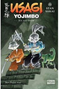 Cubierta de Usagi Yojimbo Volume 39: Ice and Snow Limited Edition