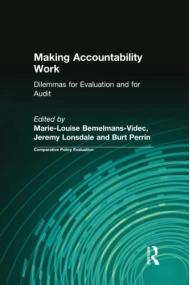 Cover von Making Accountability Work Dilemmas for Evaluation and for Audit