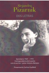 Cubierta de Dos letras. Epistolario. Correspondecia (1969-1972) con Antonio Beneyto