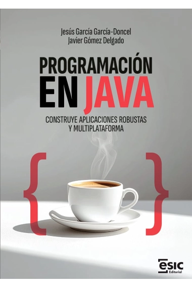 Cubierta de PROGRAMACIÓN EN JAVA — Jesús García García-Doncel y Javier Gómez Delgado