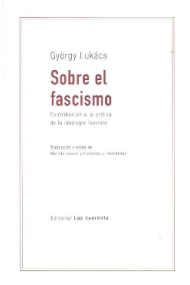 Cubierta de Sobre el fascismo: contribución a la crítica de la ideología fascista