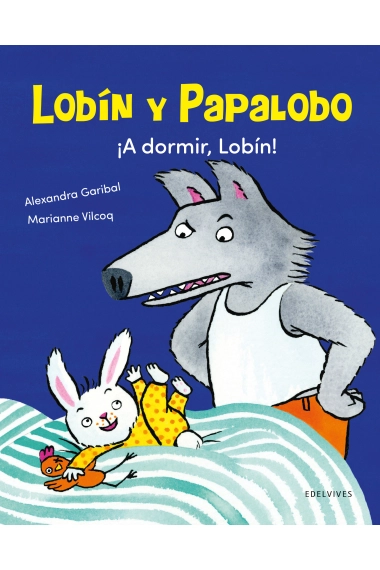 Cubierta de ¡A dormir, Lobín! — Alexandra Garibal