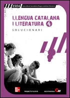 Cubierta de SOL LLENGUA CATALANA I LITERATURA. 4RT. ESO. SOLUCIONARI