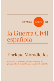 Cubierta de Historia mínima de la Guerra Civil española