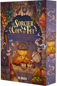 Cubierta de L'Âtre enchanté - Tome 01 Le Sorcier au coin du feu (broché) (01)