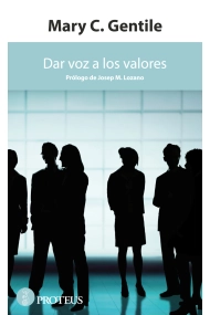 Cubierta de Dar voz a los valores