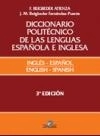 Coberta de Diccionario politécnico de las lenguas española e inglesa